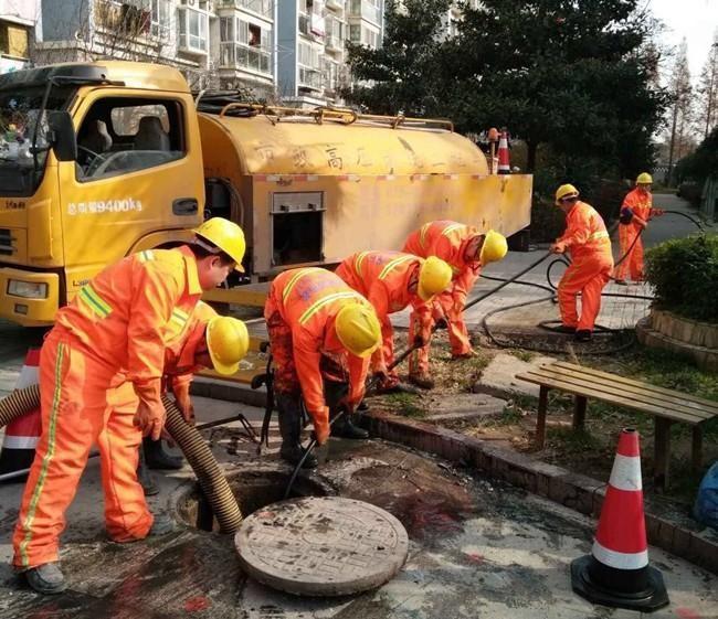 罗田市政管道清淤