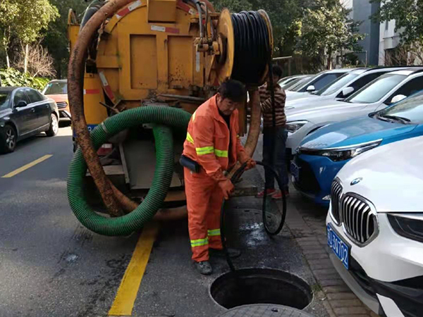 罗田排污管道清淤